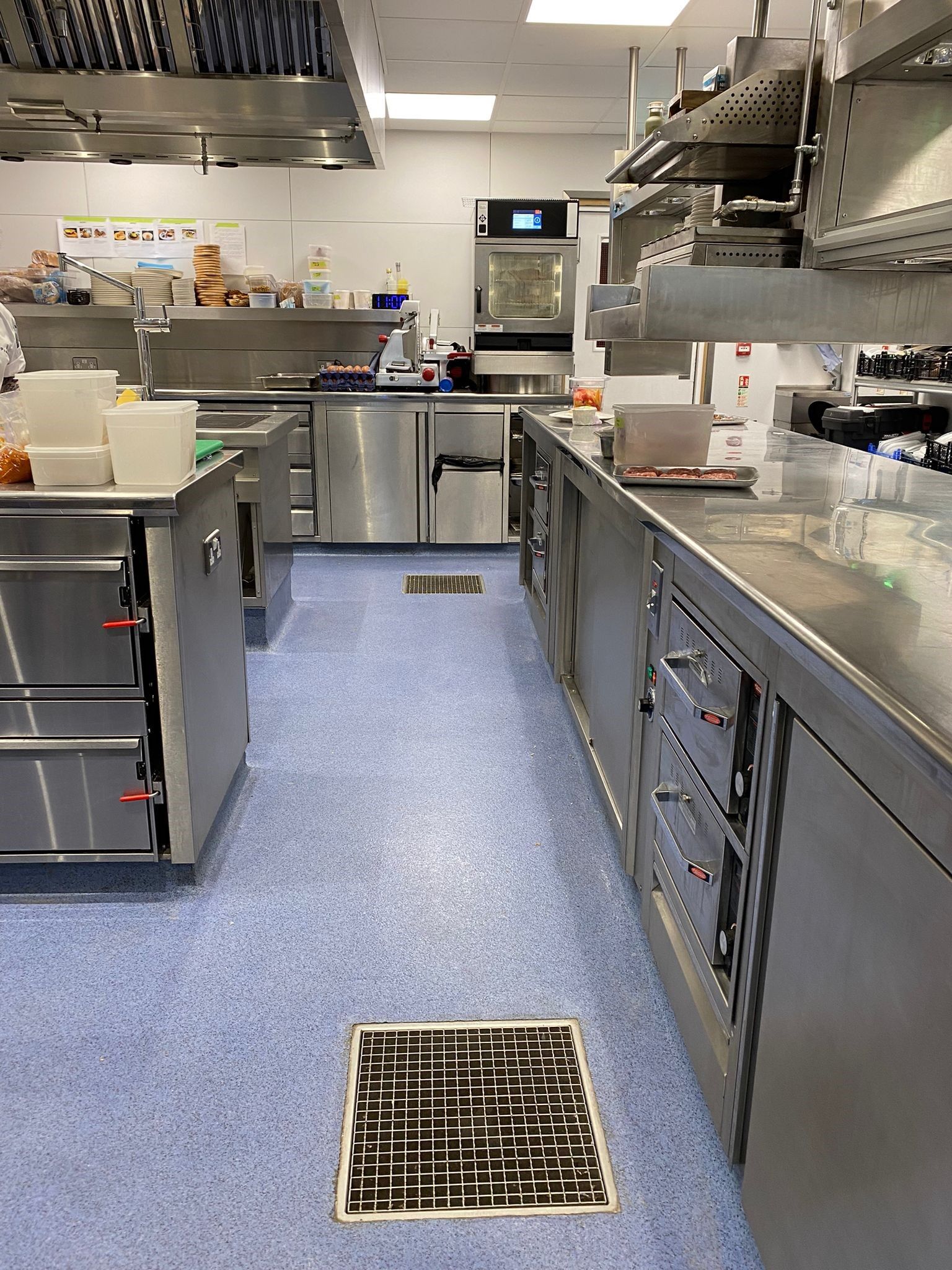 Storrs Hall 2x drains kitchen