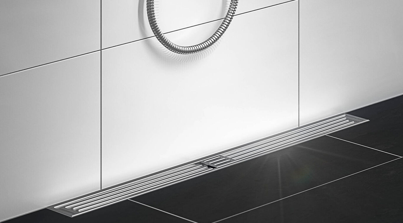 BLÜCHER® Art Deco shower channel 